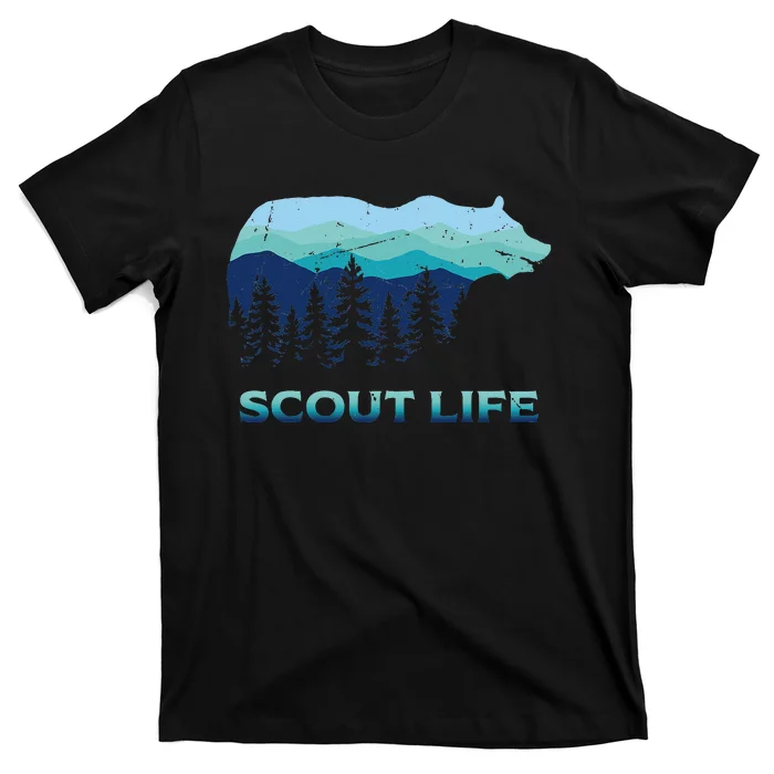 Camping Outdoor Scouting Hiking Scout Life T-Shirt