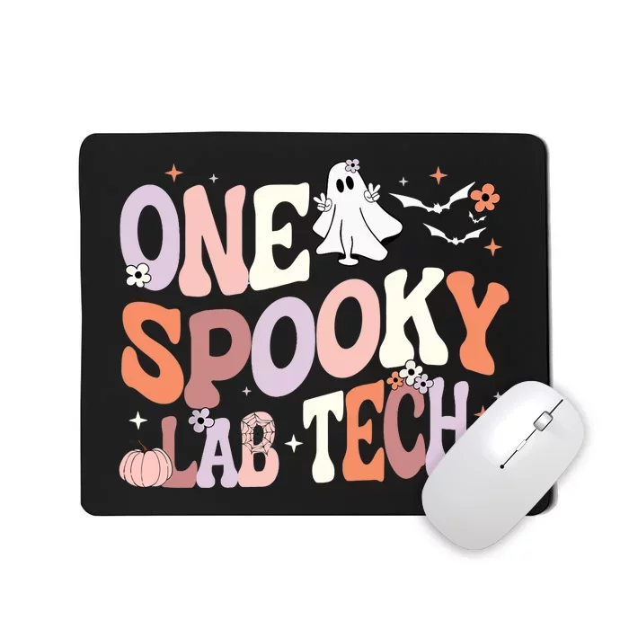 Cute One Spooky Lab Tech Laboratory Technician Halloween Mousepad