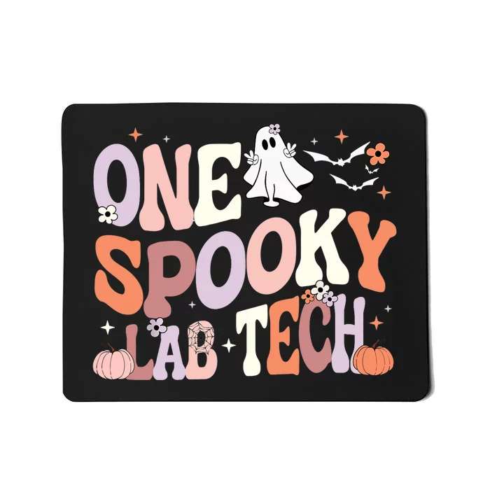 Cute One Spooky Lab Tech Laboratory Technician Halloween Mousepad