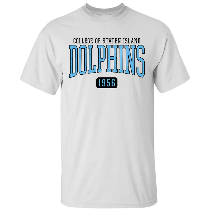 College Of Staten Island Dolphins Est Date Tall T-Shirt