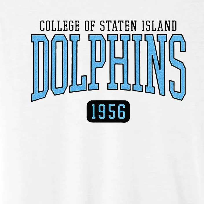 College Of Staten Island Dolphins Est Date ChromaSoft Performance T-Shirt