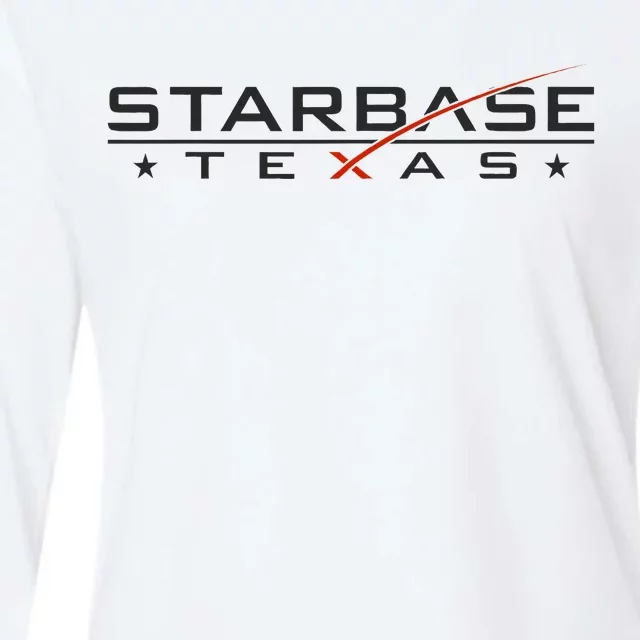 City Of Starbase Cameron County Texas Boca Chica Starship Womens Cotton Relaxed Long Sleeve T-Shirt