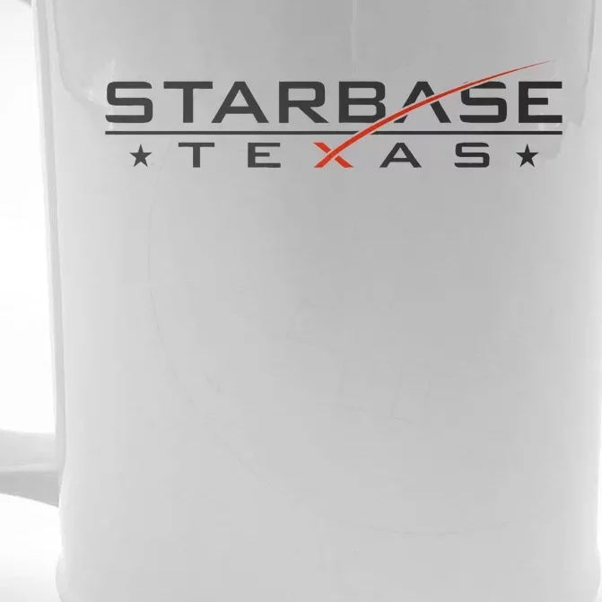 City Of Starbase Cameron County Texas Boca Chica Starship Front & Back Beer Stein