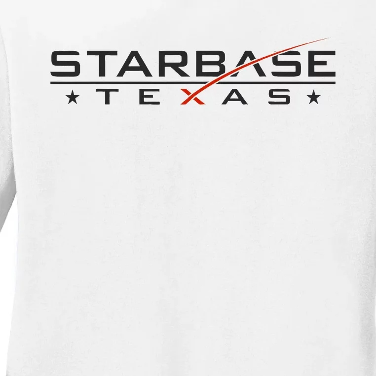 City Of Starbase Cameron County Texas Boca Chica Starship Ladies Long Sleeve Shirt