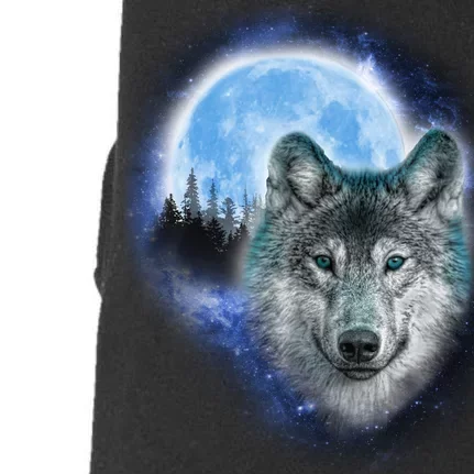 Cosmic Wolf Doggie 3-End Fleece Hoodie