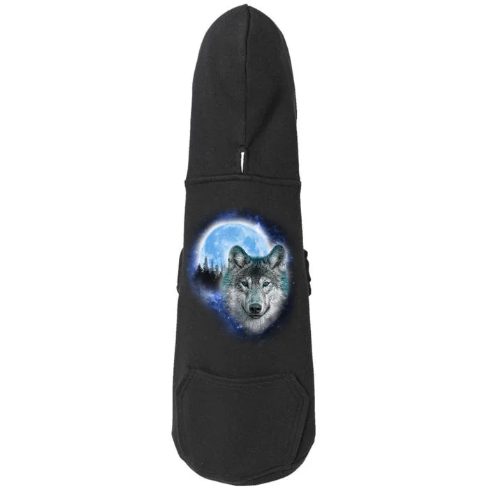 Cosmic Wolf Doggie 3-End Fleece Hoodie