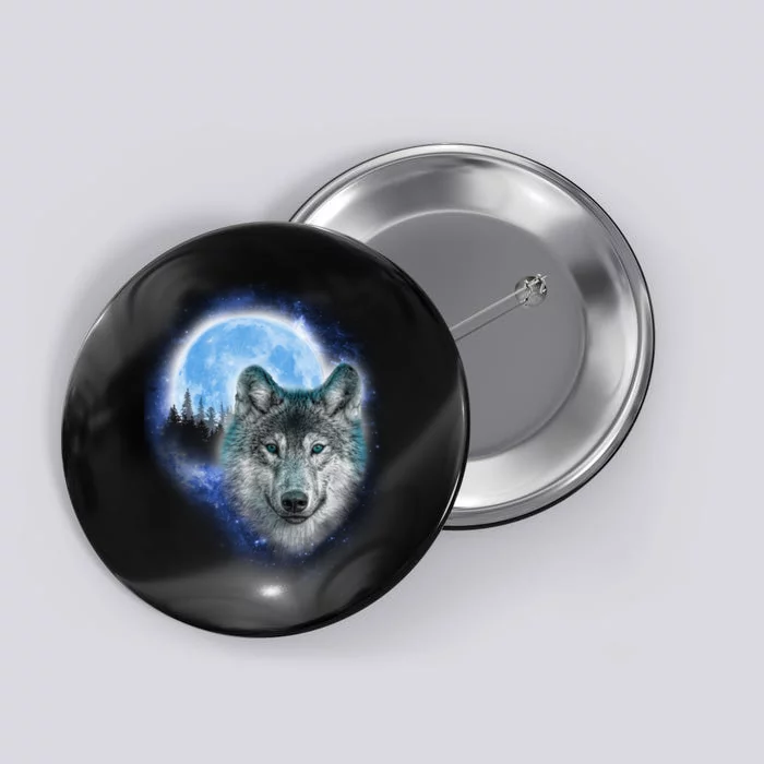 Cosmic Wolf Button