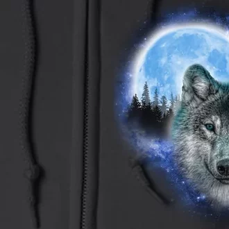 Cosmic Wolf Full Zip Hoodie