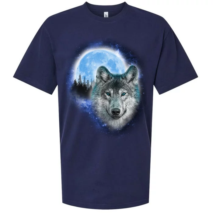 Cosmic Wolf Sueded Cloud Jersey T-Shirt