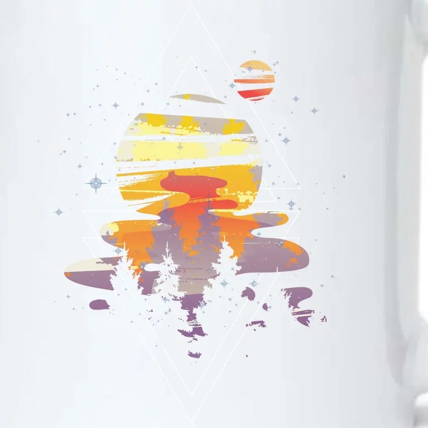 Cosmic Woods Black Color Changing Mug