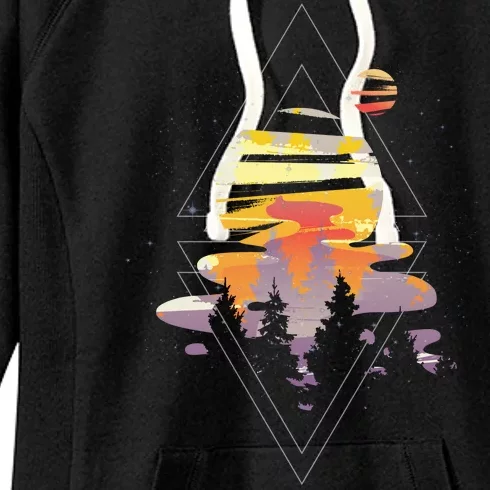 Cosmic Woods Women's Fleece Hoodie