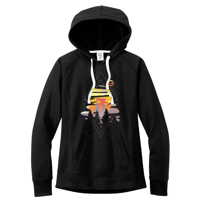 Cosmic Woods Women's Fleece Hoodie