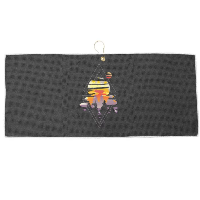 Cosmic Woods Large Microfiber Waffle Golf Towel