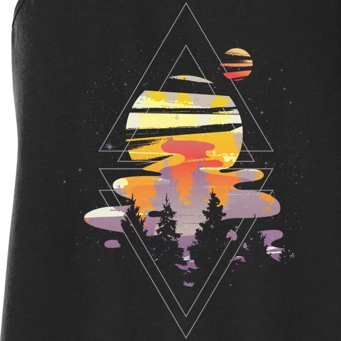 Cosmic Woods Women's Racerback Tank