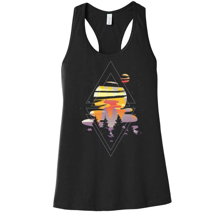 Cosmic Woods Women's Racerback Tank