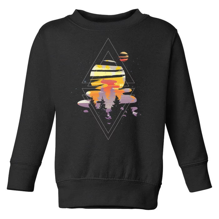 Cosmic Woods Toddler Sweatshirt