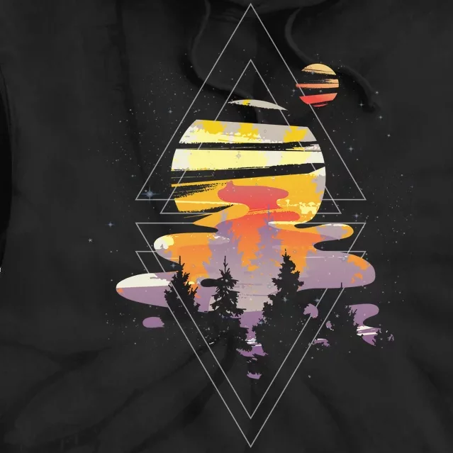 Cosmic Woods Tie Dye Hoodie