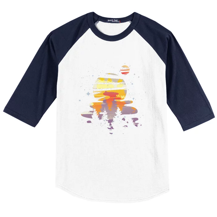 Cosmic Woods Baseball Sleeve Shirt