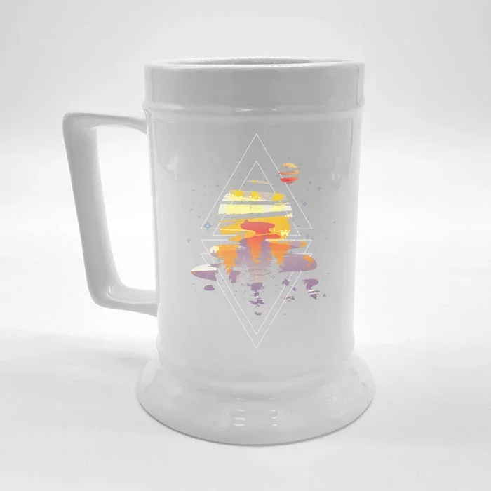 Cosmic Woods Front & Back Beer Stein