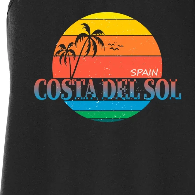 Costa Del Sol Spain Women's Racerback Tank