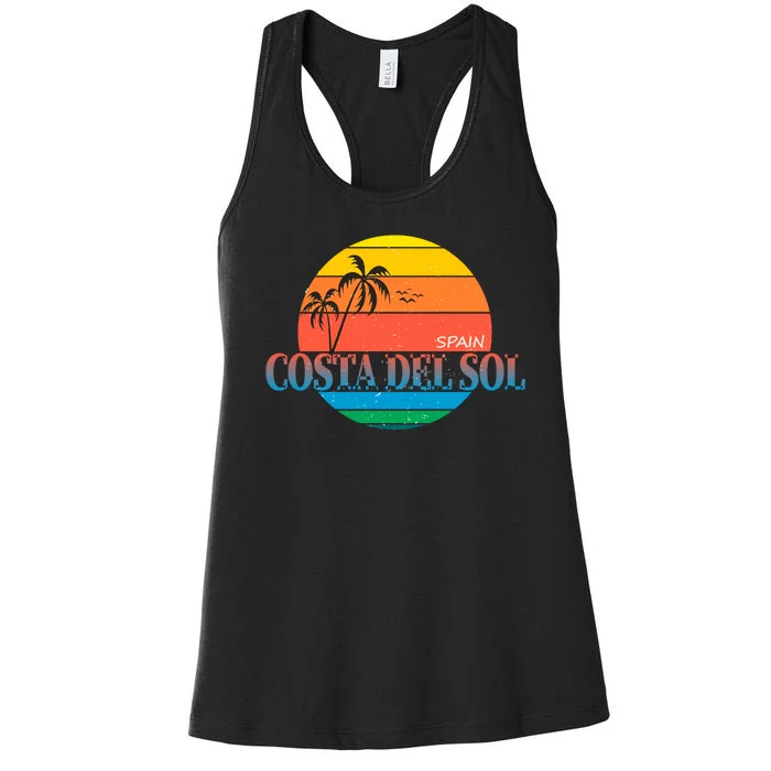 Costa Del Sol Spain Women's Racerback Tank