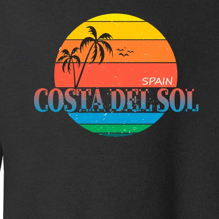 Costa Del Sol Spain Toddler Sweatshirt