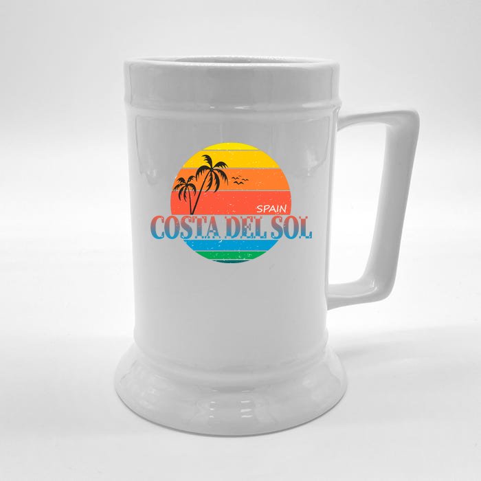 Costa Del Sol Spain Front & Back Beer Stein