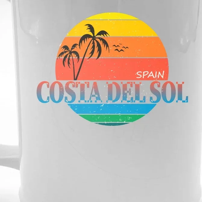 Costa Del Sol Spain Front & Back Beer Stein