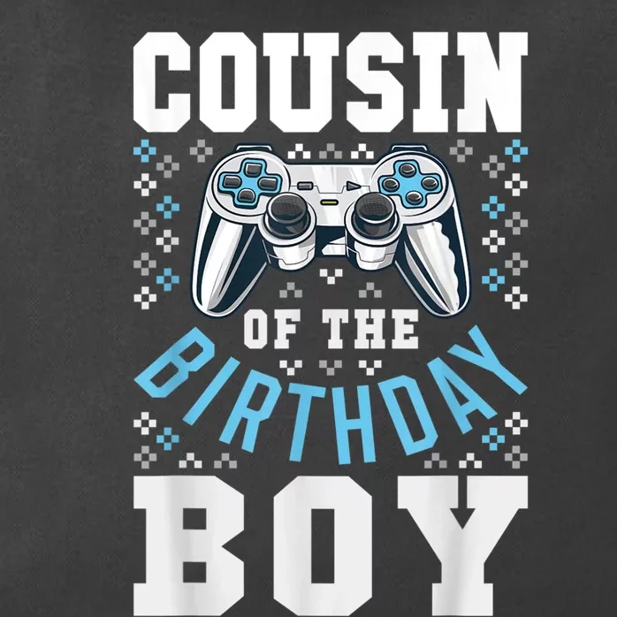 Cousin Of The Birthday Boy Matching Video Gamer Birthday Zip Tote Bag