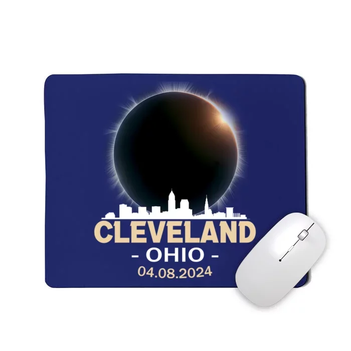 Cleveland Ohio Total Solar Eclipse 04.08.2024 Mousepad