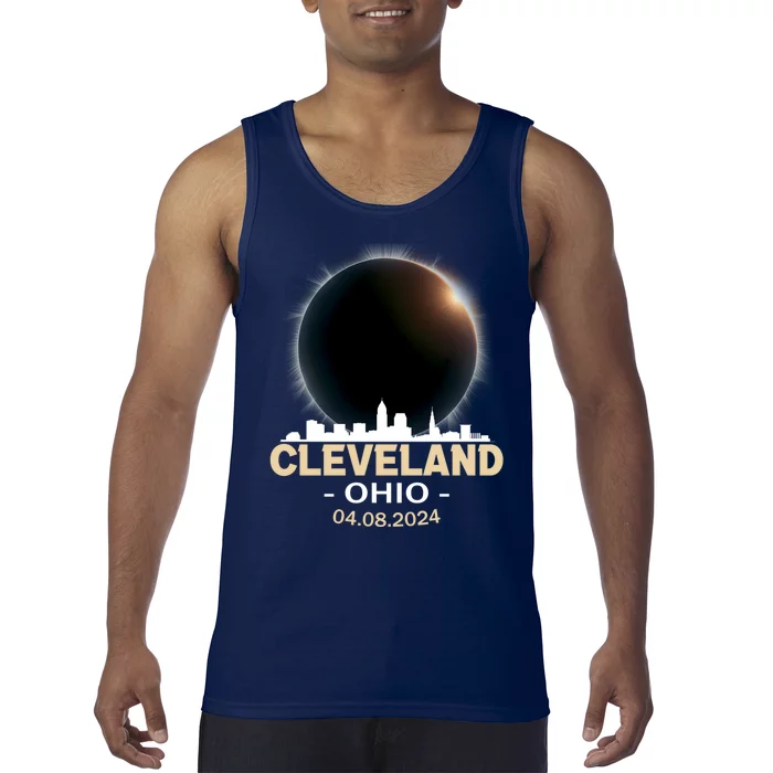 Cleveland Ohio Total Solar Eclipse 04.08.2024 Tank Top