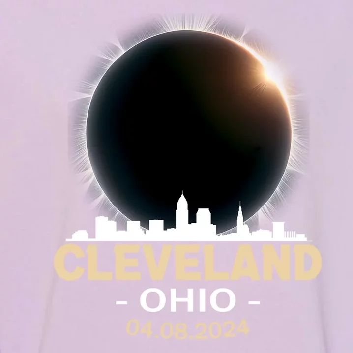 Cleveland Ohio Total Solar Eclipse 04.08.2024 Garment-Dyed Sweatshirt