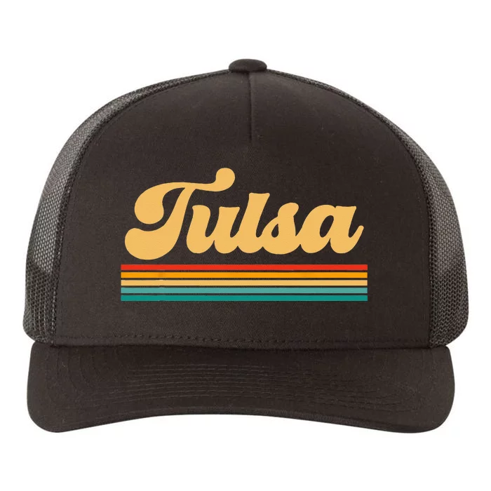 City Of Tulsa Oklahoma Yupoong Adult 5-Panel Trucker Hat