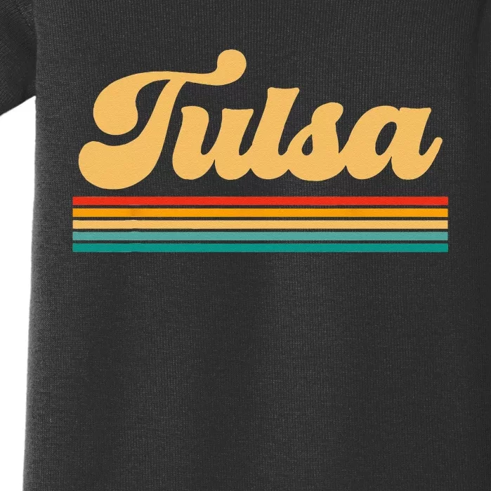 City Of Tulsa Oklahoma Baby Bodysuit