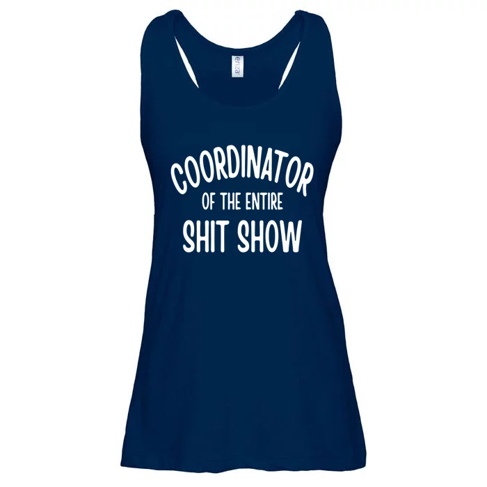 Coordinator Of The Entire ShitShow Ladies Essential Flowy Tank