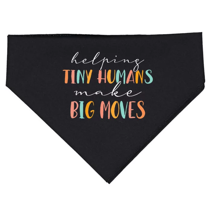 Cute Occupational Therapy Helping Tiny Humans Make Big Moves USA-Made Doggie Bandana