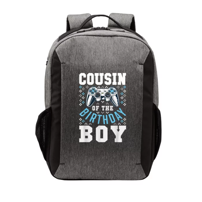 Cousin Of The Birthday Boy Matching Video Gamer Birthday Vector Backpack