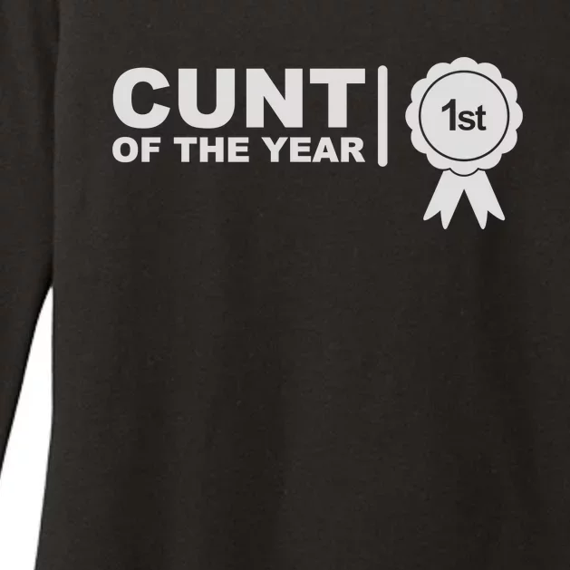 Cunt Of The Year Womens CVC Long Sleeve Shirt