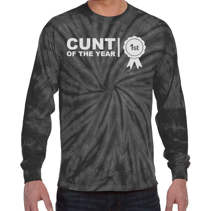 Cunt Of The Year Tie-Dye Long Sleeve Shirt