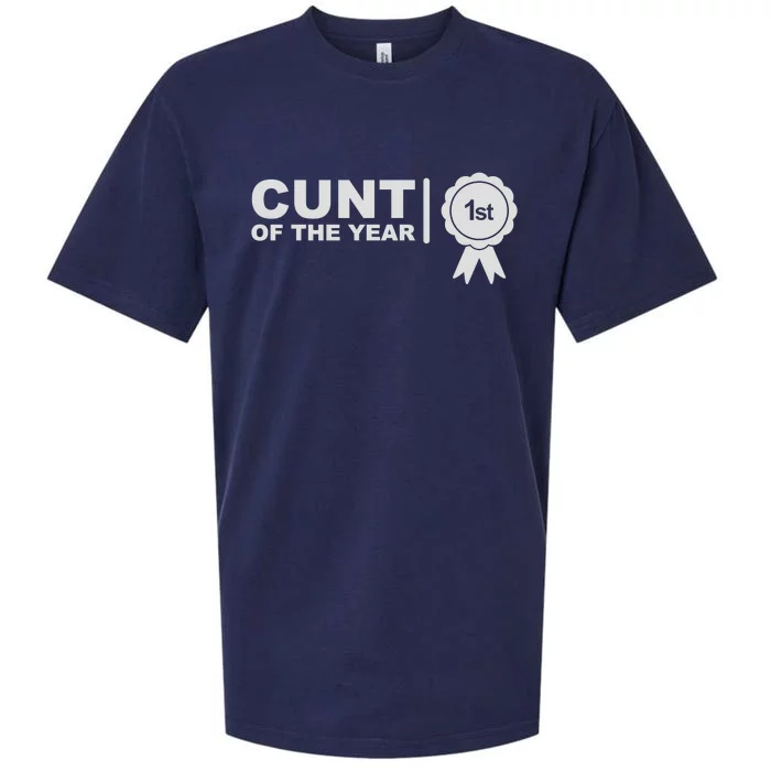 Cunt Of The Year Sueded Cloud Jersey T-Shirt