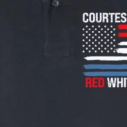 Courtesy Of The Red White And Blue Softstyle Adult Sport Polo