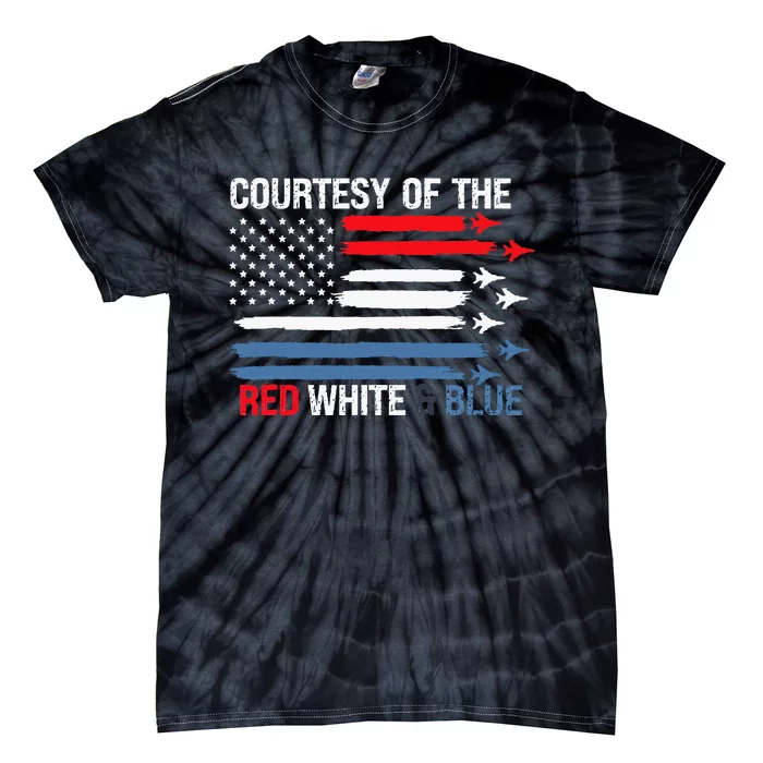 Courtesy Of The Red White And Blue Tie-Dye T-Shirt