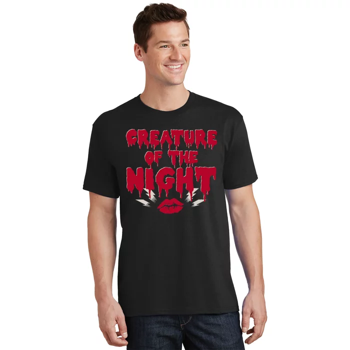 Creature Of The Night Rock Musical Horror Show Lips T-Shirt