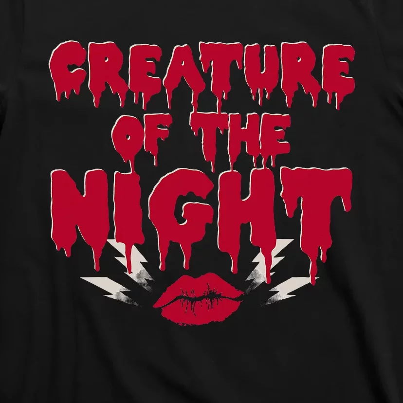 Creature Of The Night Rock Musical Horror Show Lips T-Shirt