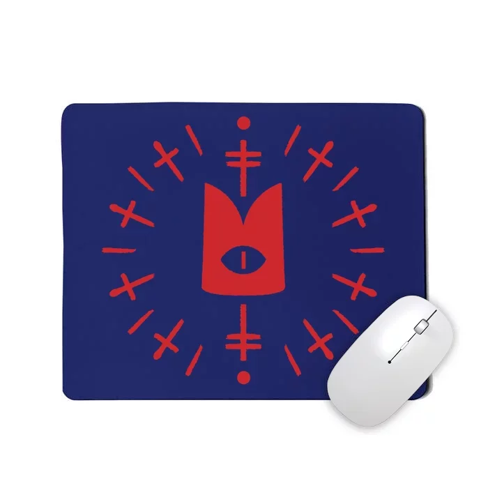 Cult Of The Lamb™ Eye Crown (Ritual) [Red] Mousepad