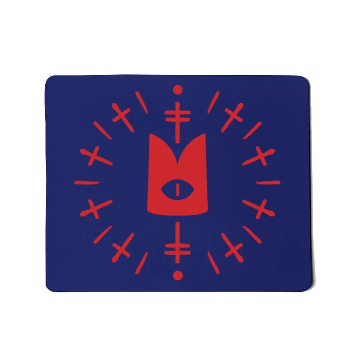 Cult Of The Lamb™ Eye Crown (Ritual) [Red] Mousepad