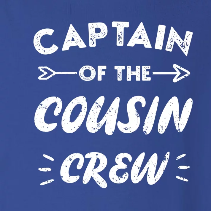 Captain Of The Cousin Crew Leader Of The Cousin Crew Gift Toddler Long Sleeve Shirt