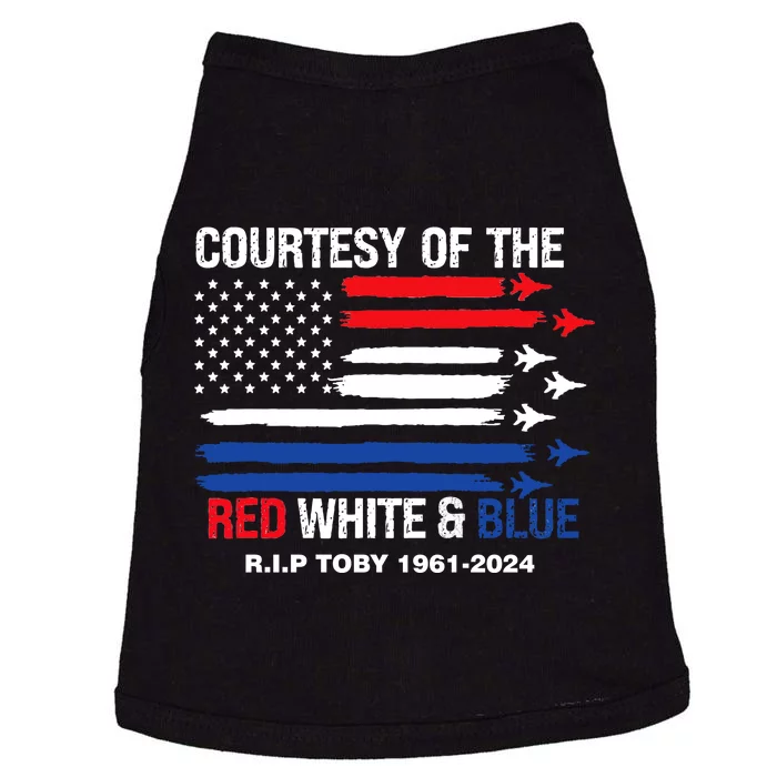 Courtesy Of The Red White And Blue Rip Toby Doggie Tank