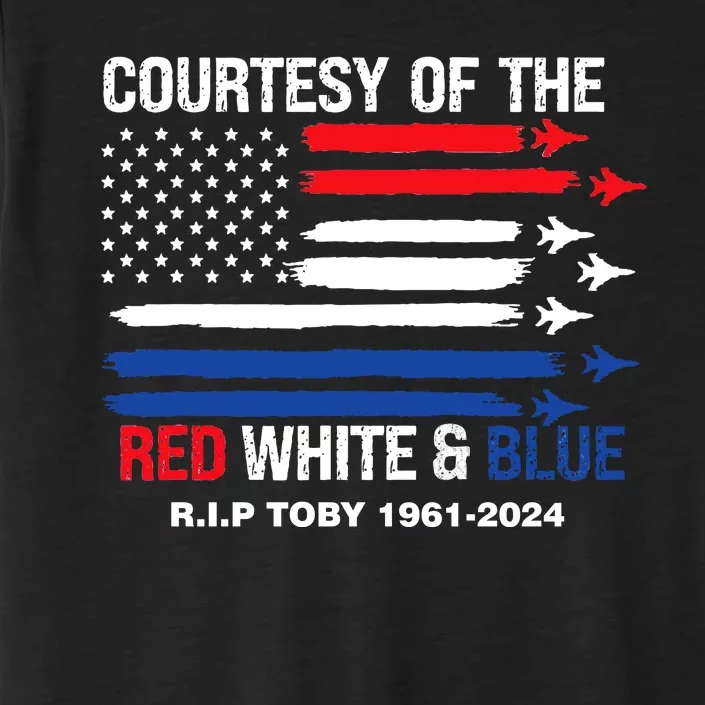 Courtesy Of The Red White And Blue Rip Toby ChromaSoft Performance T-Shirt