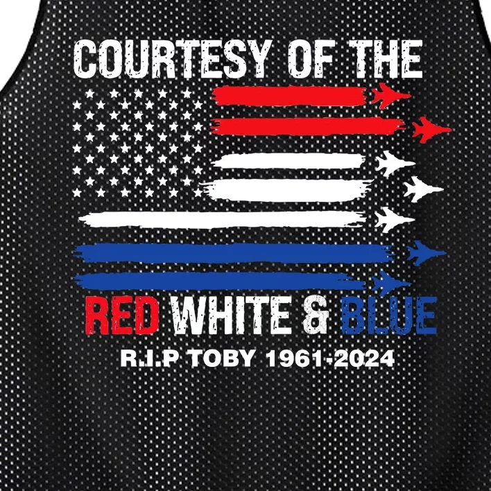 Courtesy Of The Red White And Blue Rip Toby Mesh Reversible Basketball Jersey Tank